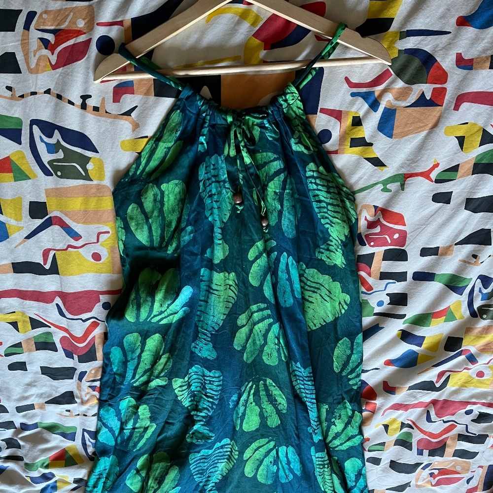 Size L summer dress, 100% cotton